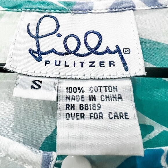 Lilly Pulitzer Vintage Tunic Beach Coverup Size Small - Picture 5 of 5